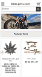 Mobile Screenshot of biker-pins.com